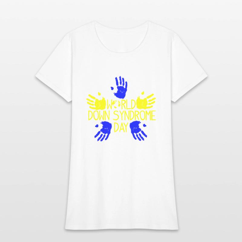 Hand Print World Down Syndrome Day