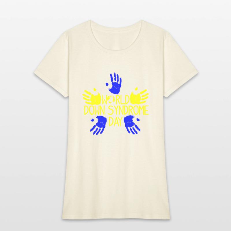 Hand Print World Down Syndrome Day
