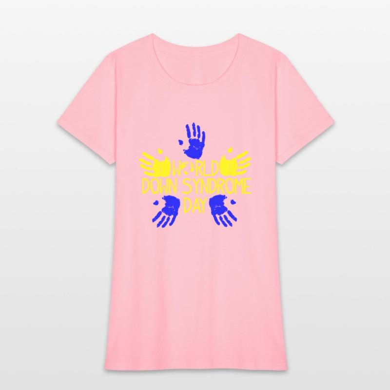 Hand Print World Down Syndrome Day