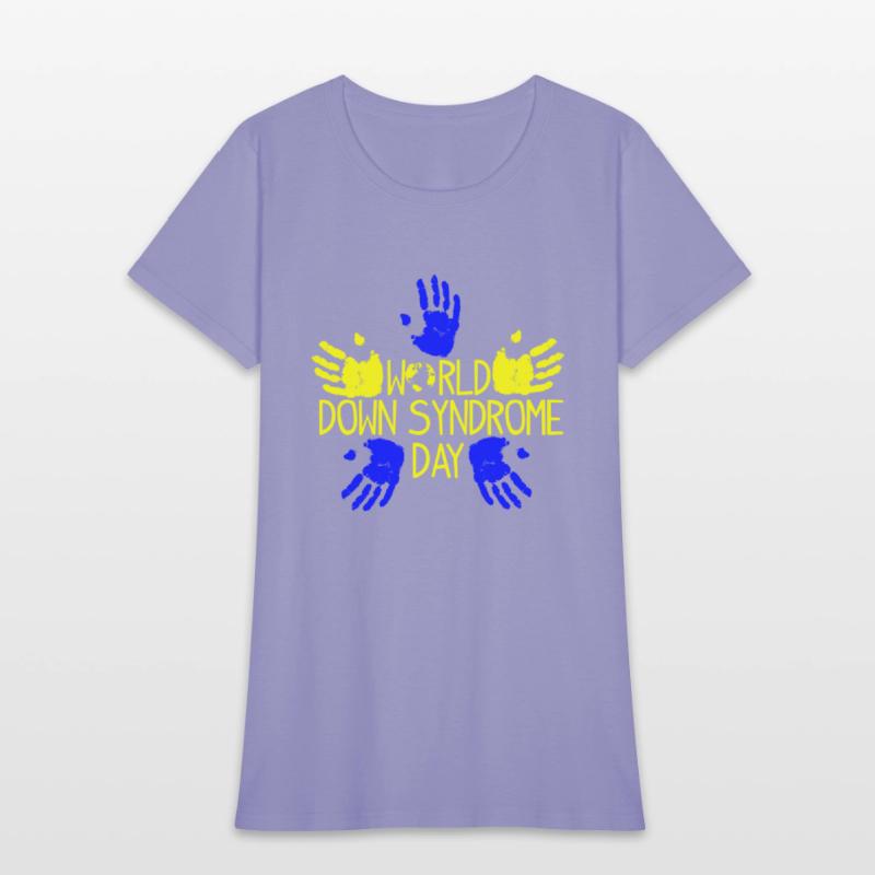Hand Print World Down Syndrome Day