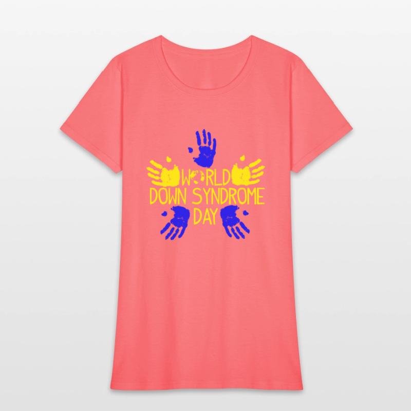 Hand Print World Down Syndrome Day