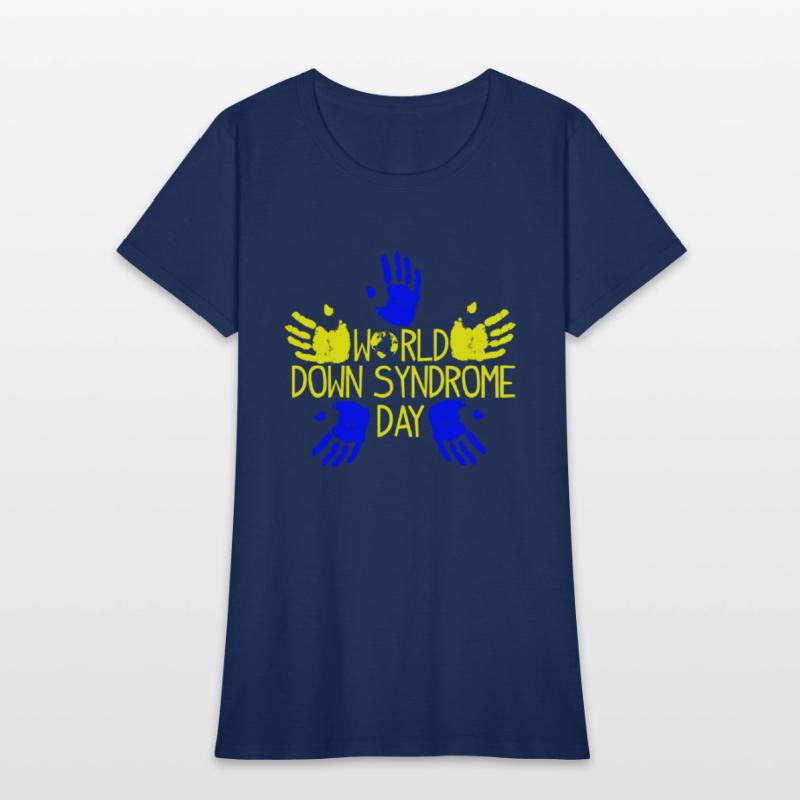 Hand Print World Down Syndrome Day