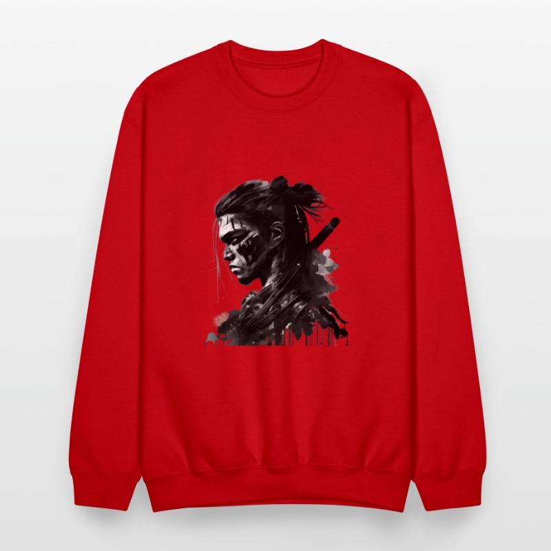 Hard Face Samurai Ink Arts