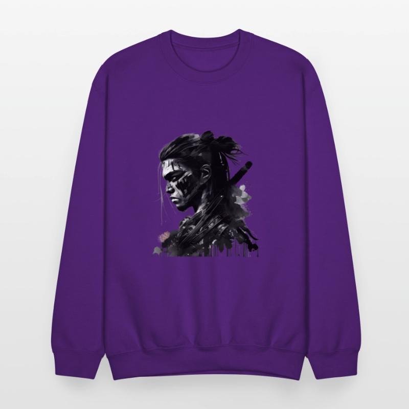 Hard Face Samurai Ink Arts