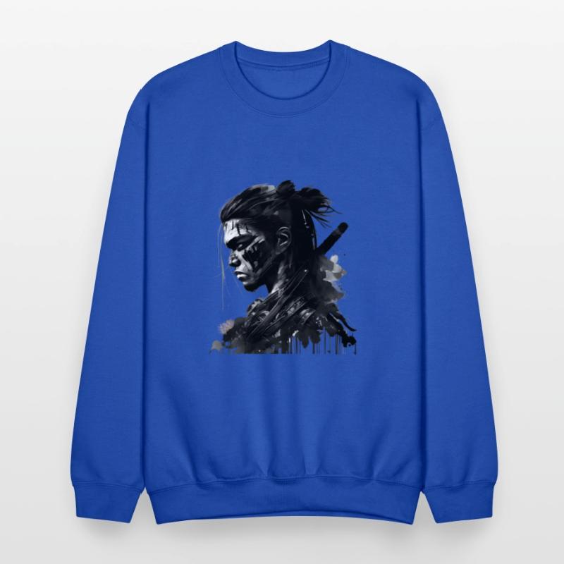 Hard Face Samurai Ink Arts