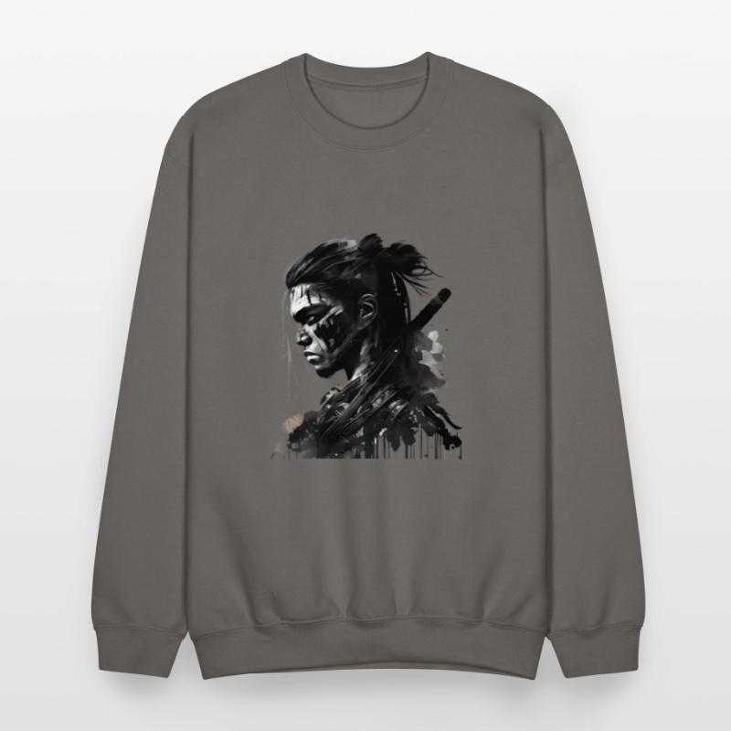 Hard Face Samurai Ink Arts