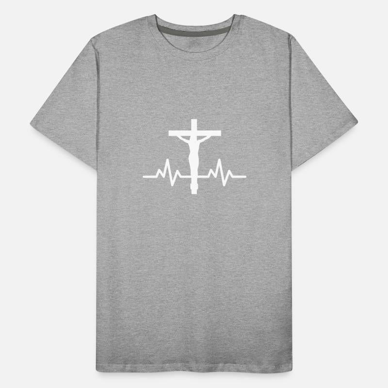 Heartbeat With Jesus On The Cross Christian