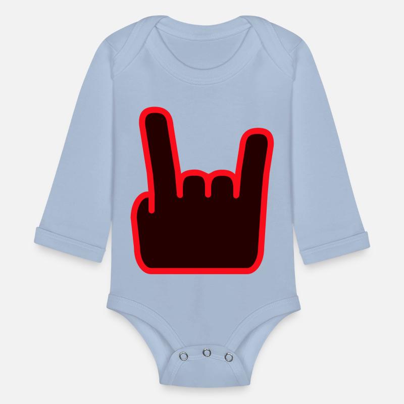 Heavy Metal Fun Hard Rock Music Horns Hand Gesture