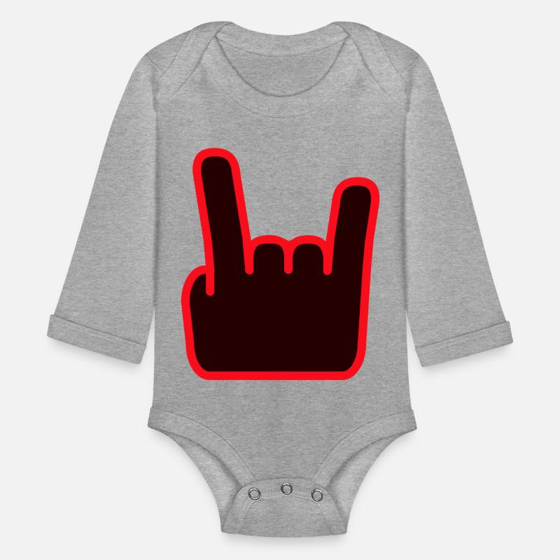 Heavy Metal Fun Hard Rock Music Horns Hand Gesture