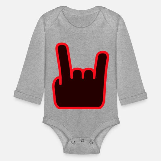 Heavy Metal Fun Hard Rock Music Horns Hand Gesture