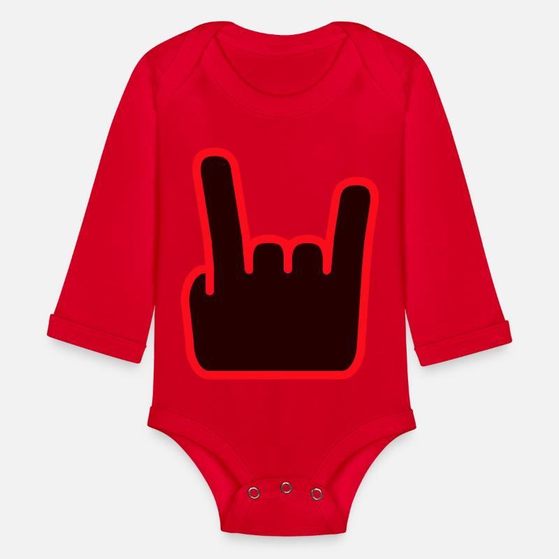 Heavy Metal Fun Hard Rock Music Horns Hand Gesture