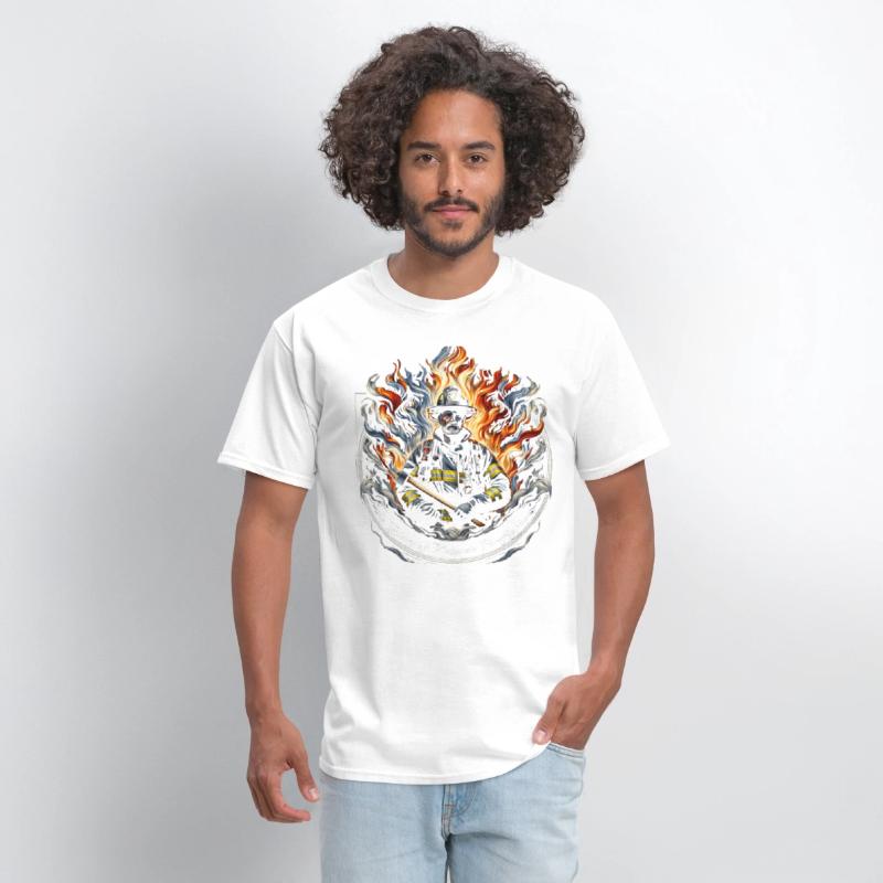 Heroic Firefighter Valor