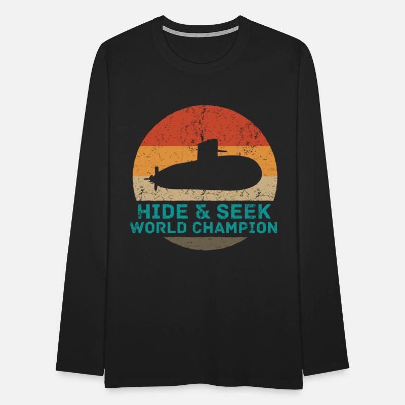 Hide And Seek World Champion Retro Submarine Navy
