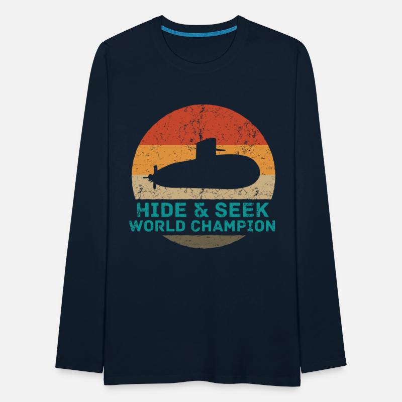 Hide And Seek World Champion Retro Submarine Navy