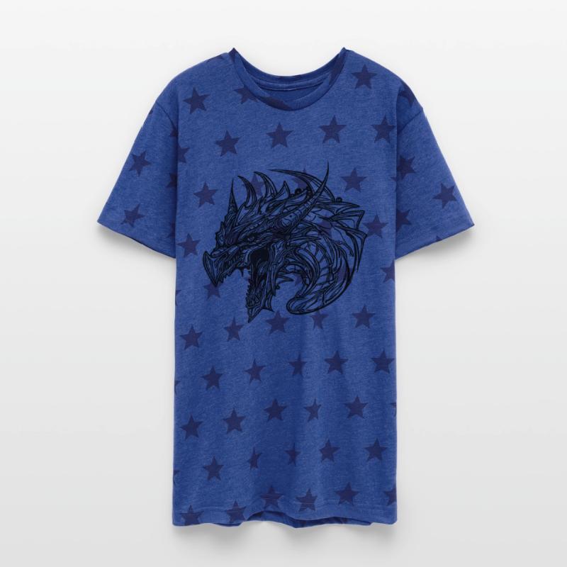 Hissing Dragon In Tattoo Scale Dress