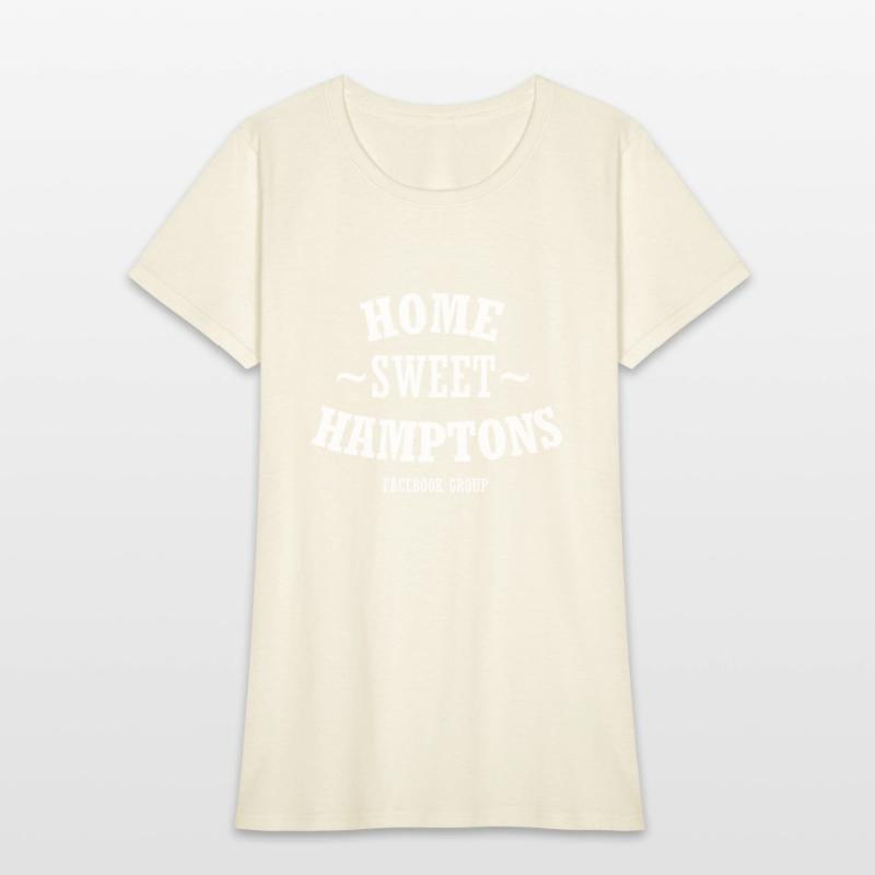 Home Sweet Hamptons White Lettering
