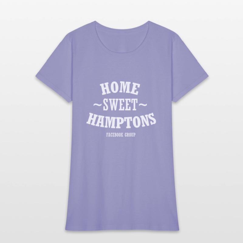 Home Sweet Hamptons White Lettering