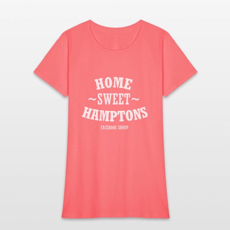 Home Sweet Hamptons White Lettering