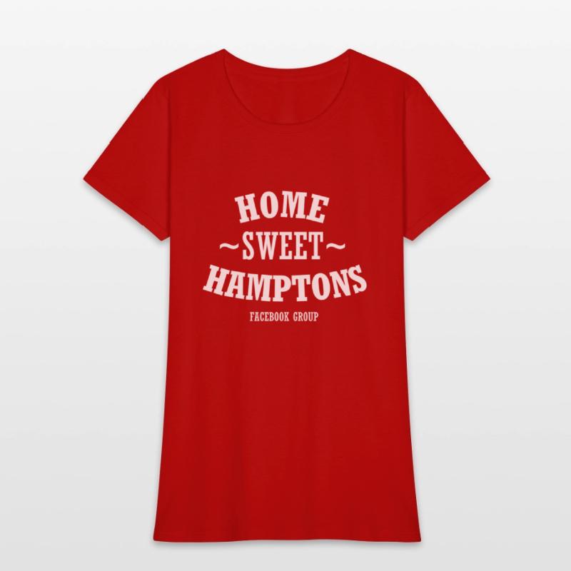 Home Sweet Hamptons White Lettering