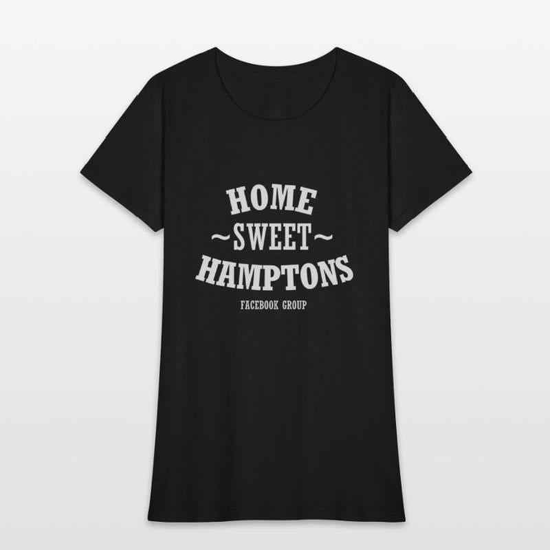 Home Sweet Hamptons White Lettering