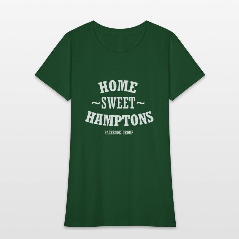 Home Sweet Hamptons White Lettering