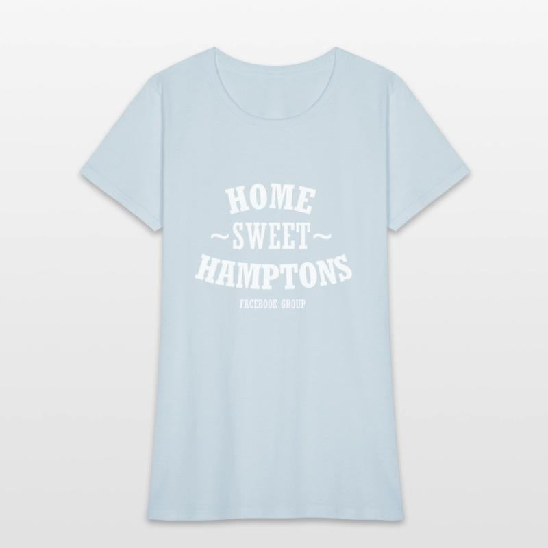 Home Sweet Hamptons White Lettering