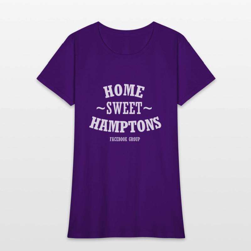 Home Sweet Hamptons White Lettering