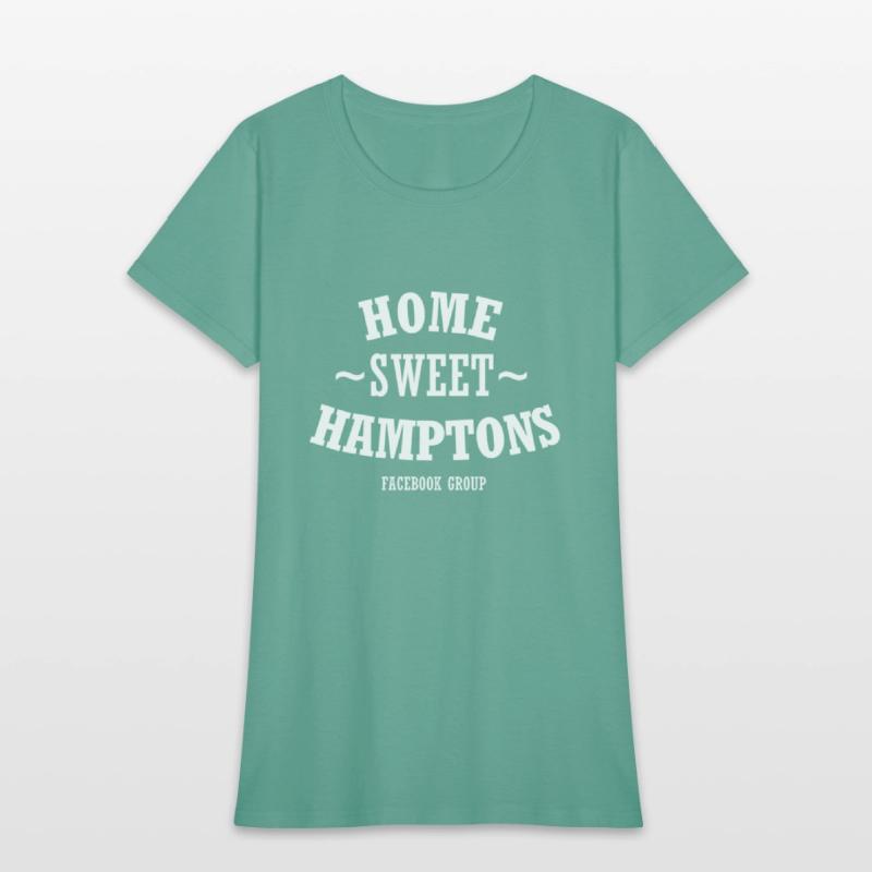 Home Sweet Hamptons White Lettering