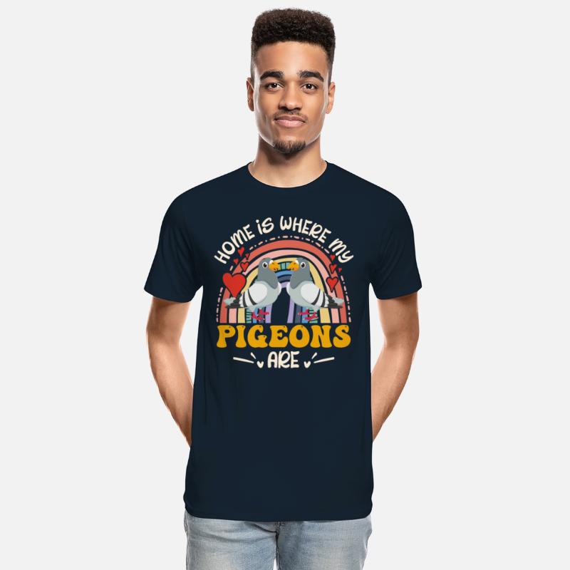 Home´s where my Pigeons are Pigeon Shirt