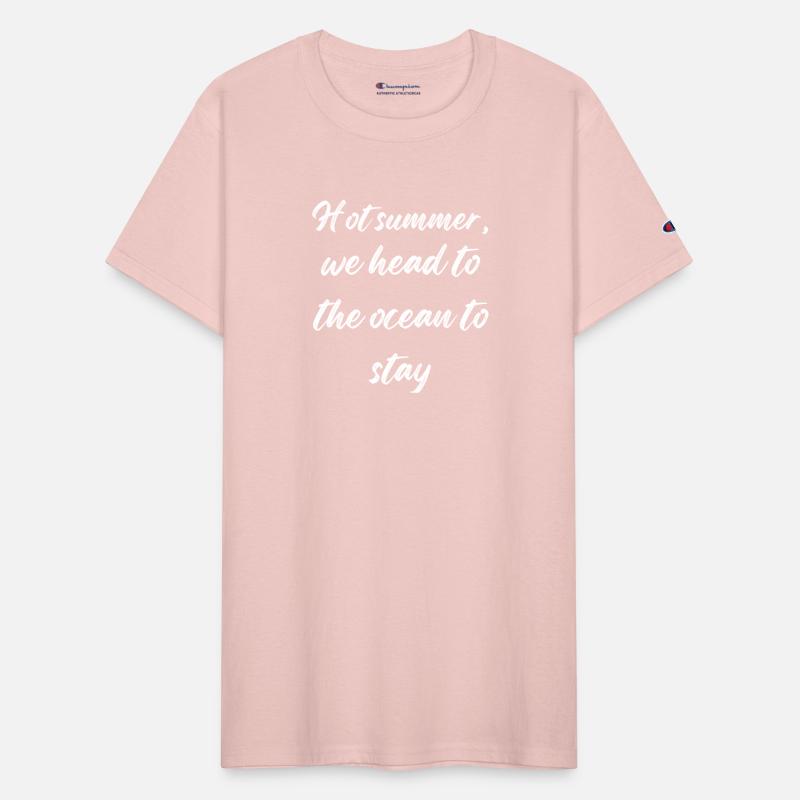 hot summer, we head to the ocean to stay