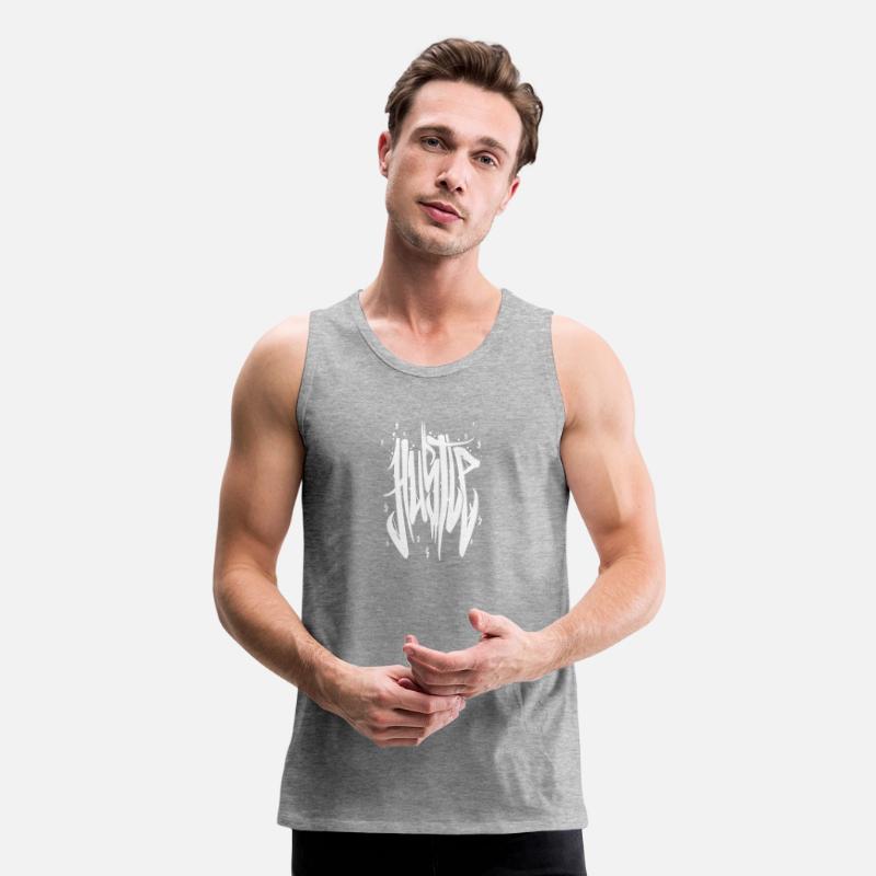 Hustle Tag Dollar - white