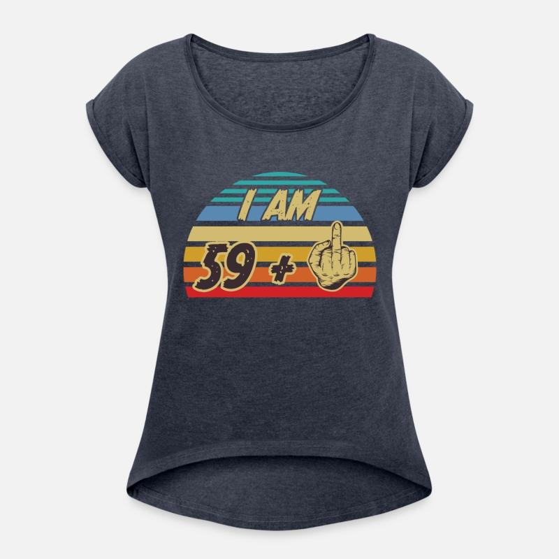 I Am 59 Plus Middle Finger Funny 60Th Birthday