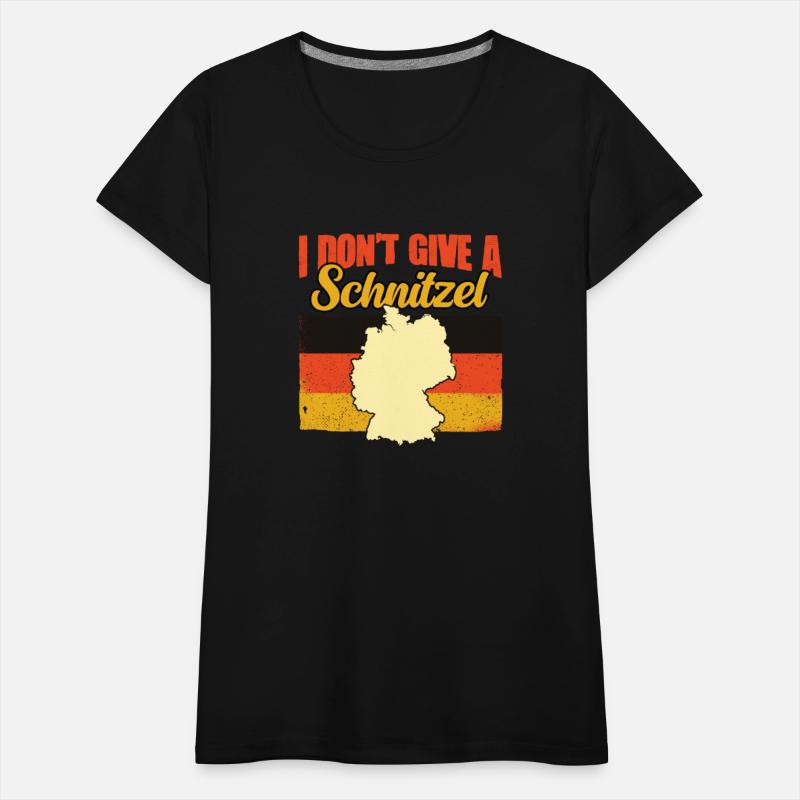 I Don't Give A Schnitzel Funny Germany German
