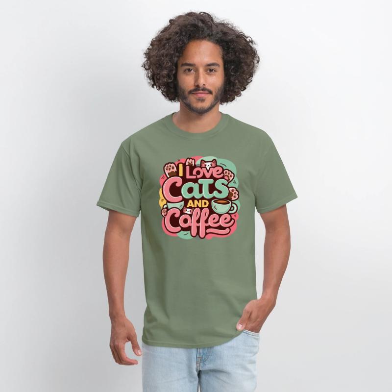 I Love Cats and Coffee