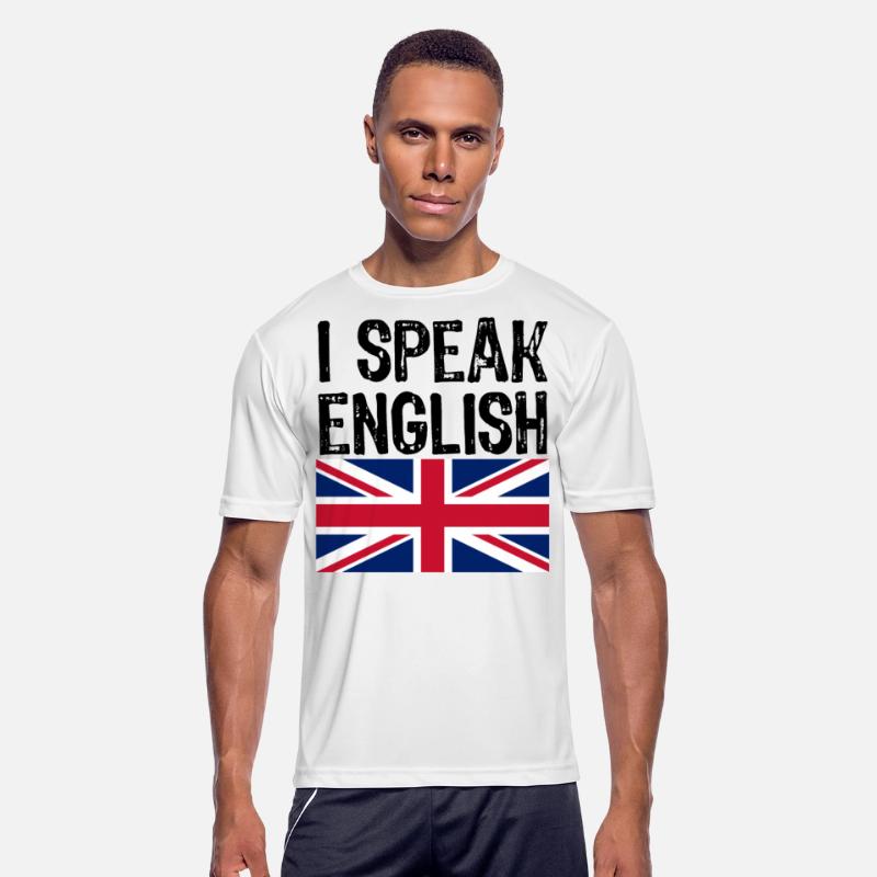 i speak ENGLISH funny gift for USA UK