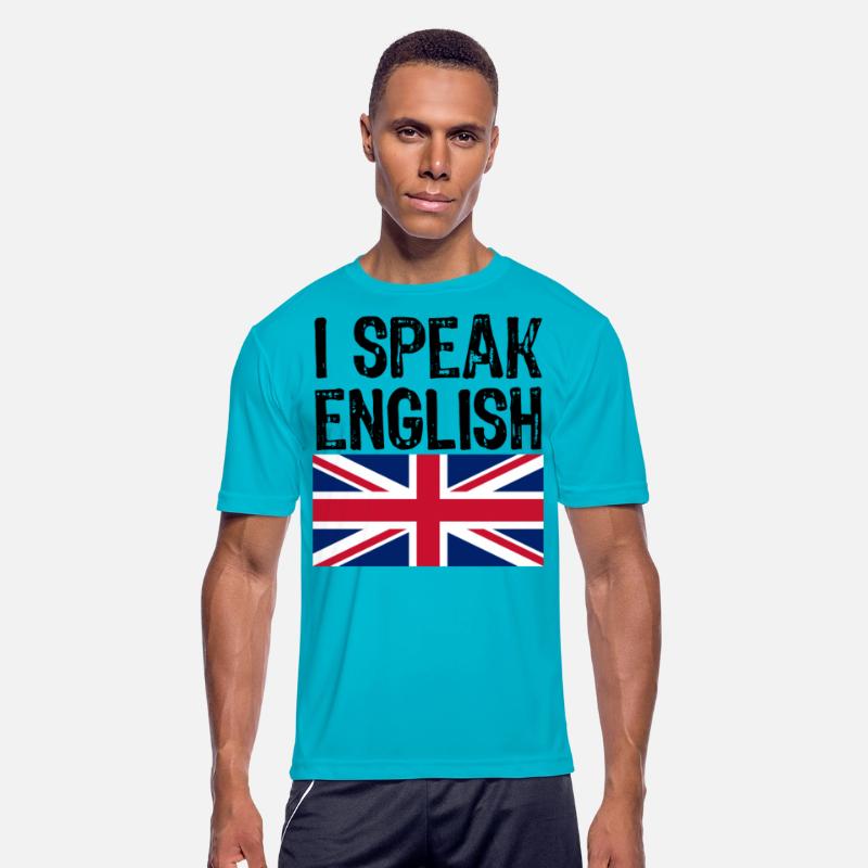 i speak ENGLISH funny gift for USA UK