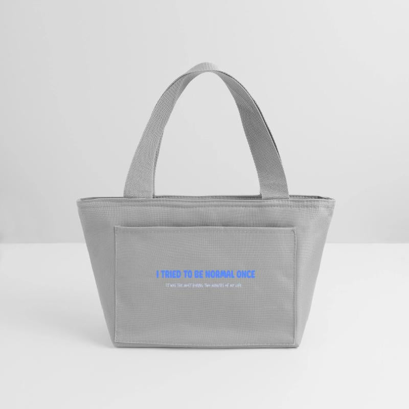 "I Tried to Be Normal Once" – Funny Quote Tee