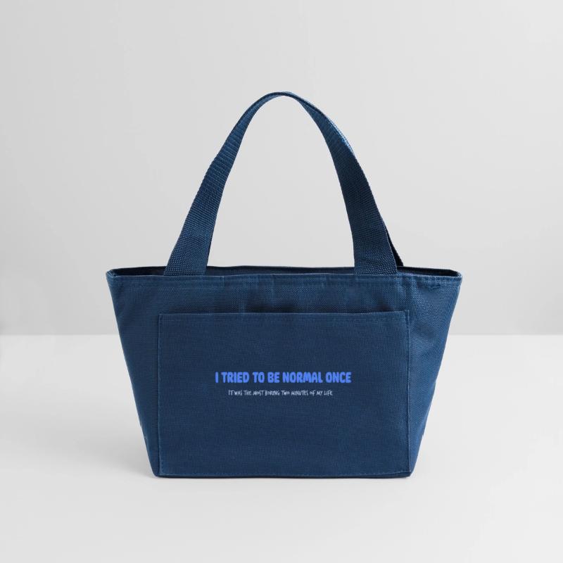 "I Tried to Be Normal Once" – Funny Quote Tee