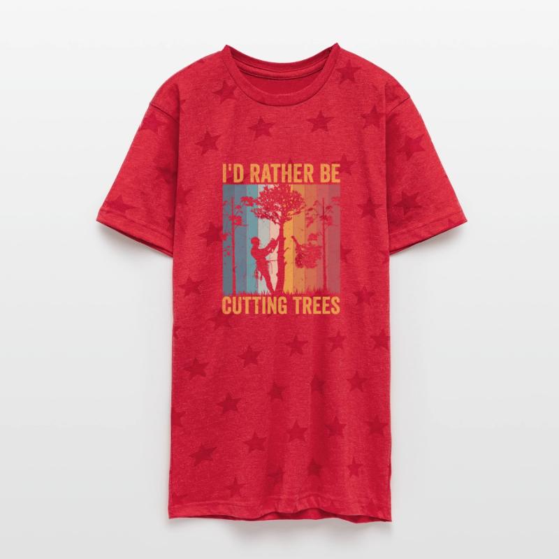 I'd Rather Be Cutting Trees Logger Lumberjack Logg