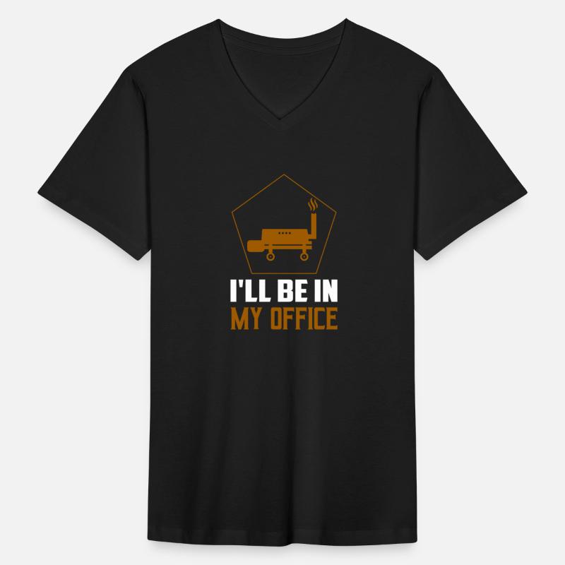 I'll Be In My Office Grilling BBQ Smoker