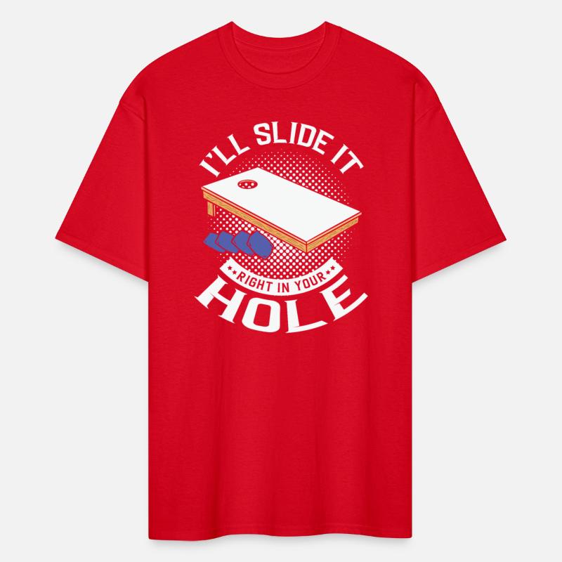 I'll Slide It Right In Your Hole Cornhole Player