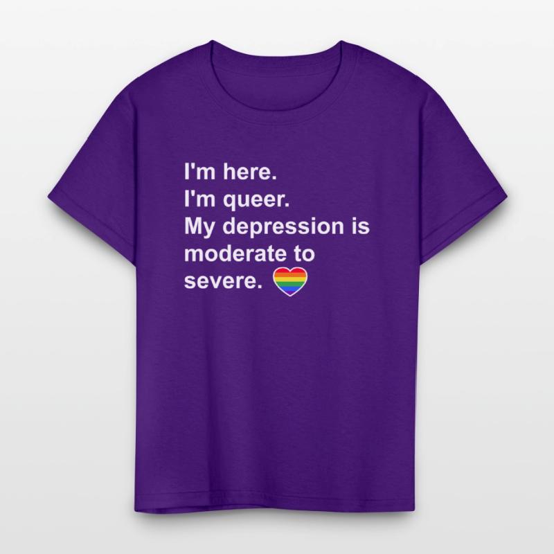 I'm Here I'm Queer LGBT Apparel