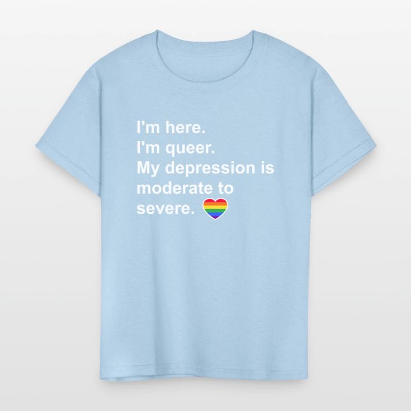 I'm Here I'm Queer LGBT Apparel