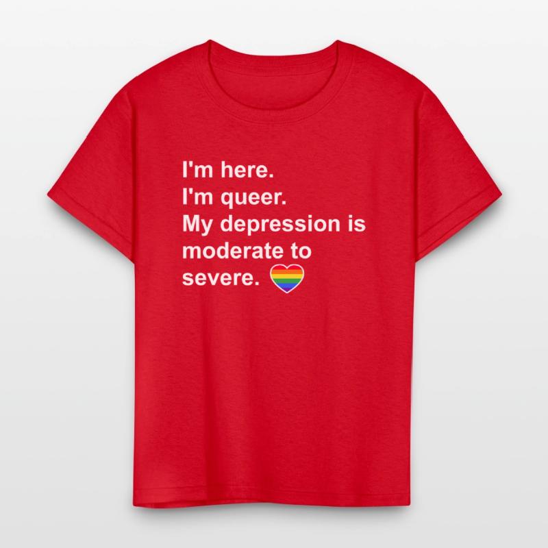 I'm Here I'm Queer LGBT Apparel