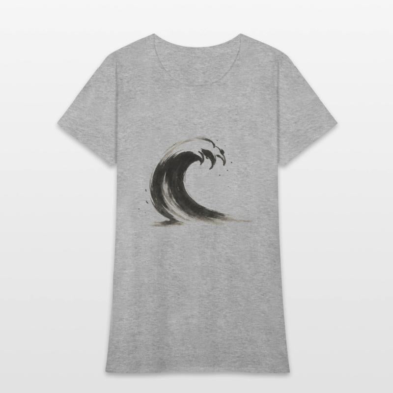 Ink Wave – Bold Minimalist Ocean Design