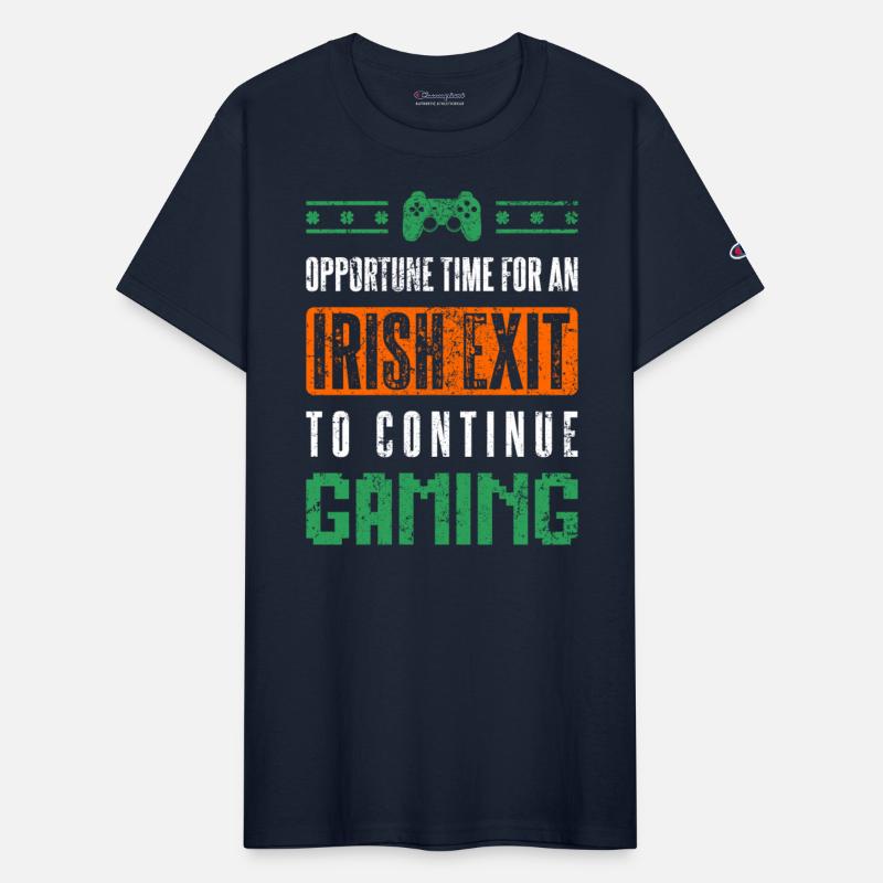 Irish Exit Saint Patrick's Day Gaming Gift Gamer