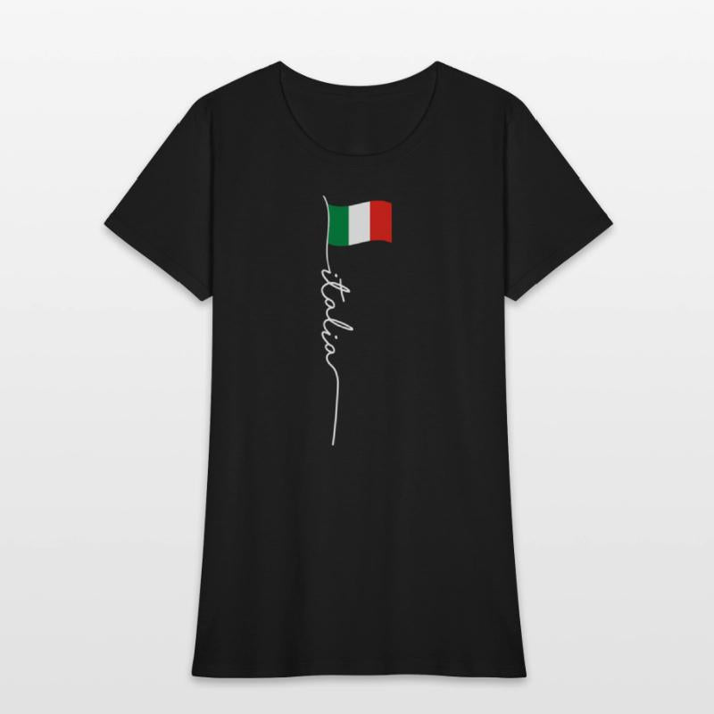 Italy Signature Flag Pole - Elegant Patriotic