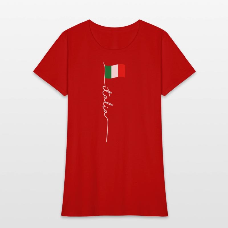 Italy Signature Flag Pole - Elegant Patriotic