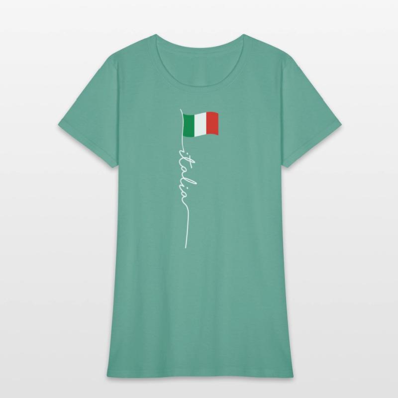 Italy Signature Flag Pole - Elegant Patriotic