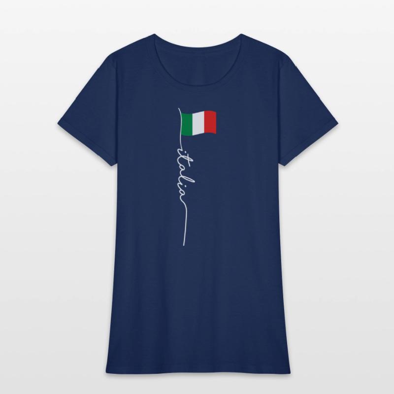 Italy Signature Flag Pole - Elegant Patriotic